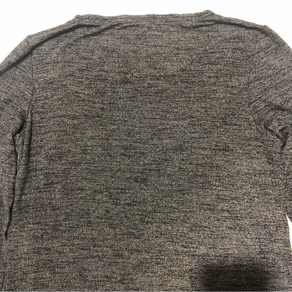 Bearsland Nursing long sleeves casual overlap tee top, maternity, Size L Grey - Picture 9 of 9